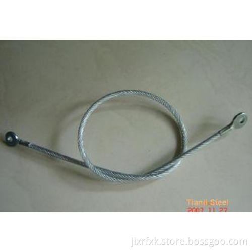 PVC Coated Galvanized Steel Wire Sling 1570MPA With DIN / G